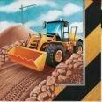 Big Dig ConstruCountion Beverage Napkin