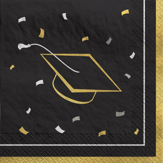 Napkins - Beverage, Class Dismissed, 5", Paper, 40 Count
