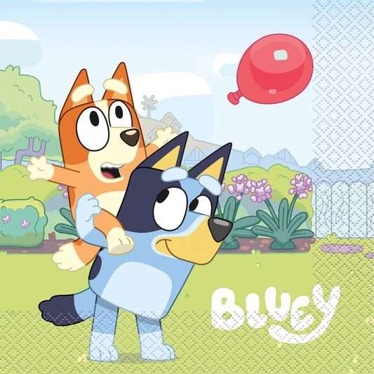 Napkins - Lunch, Bluey