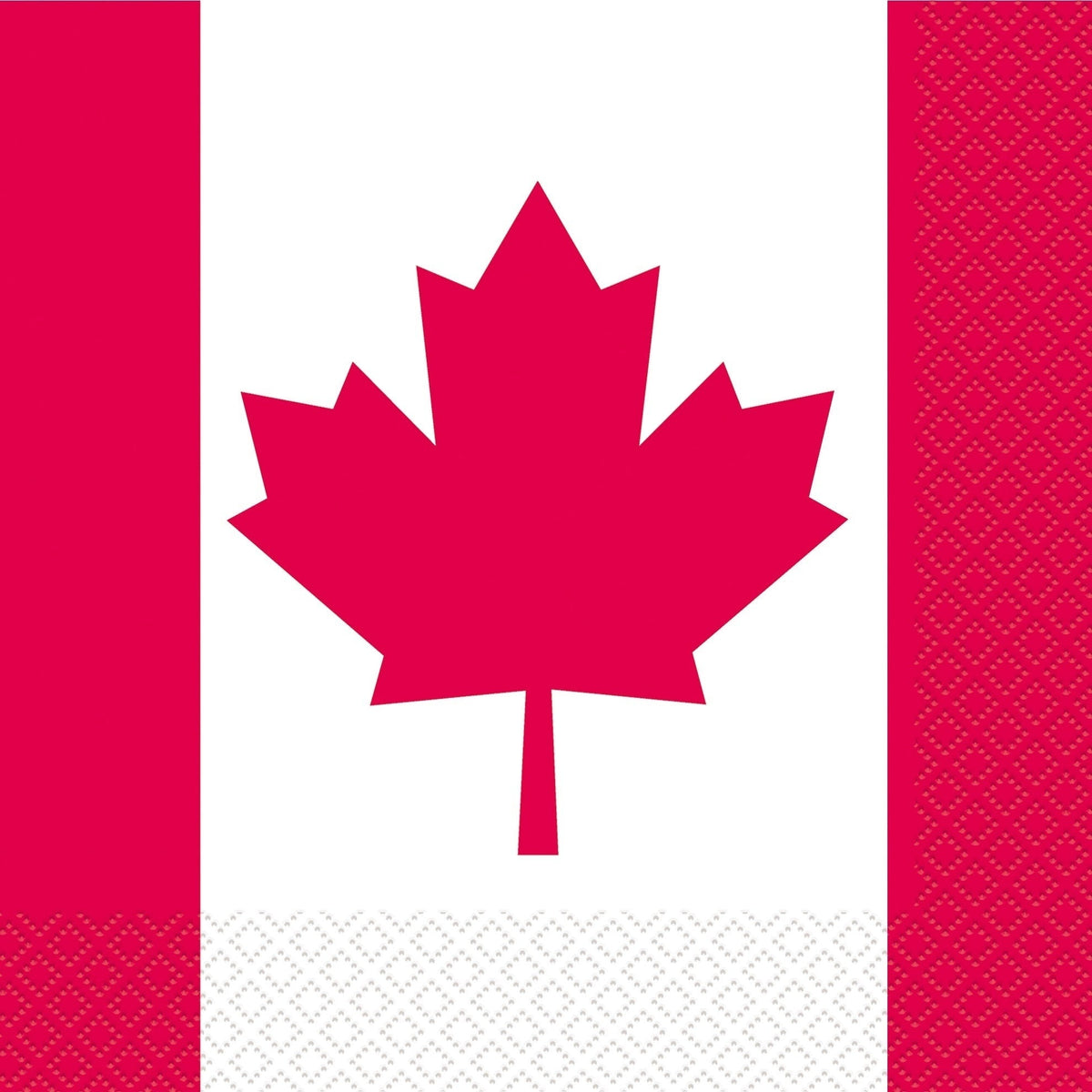 Napkins - Lunch, Canada Day Leaf, 16 Count