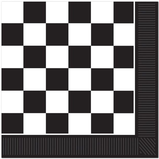 Napkins - Lunch, Checkered