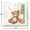 Napkins - Lunch, Teddy Bear