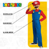 Nintendo Super Mario Brothers Classic Boys Costume, Size Medium 7-8