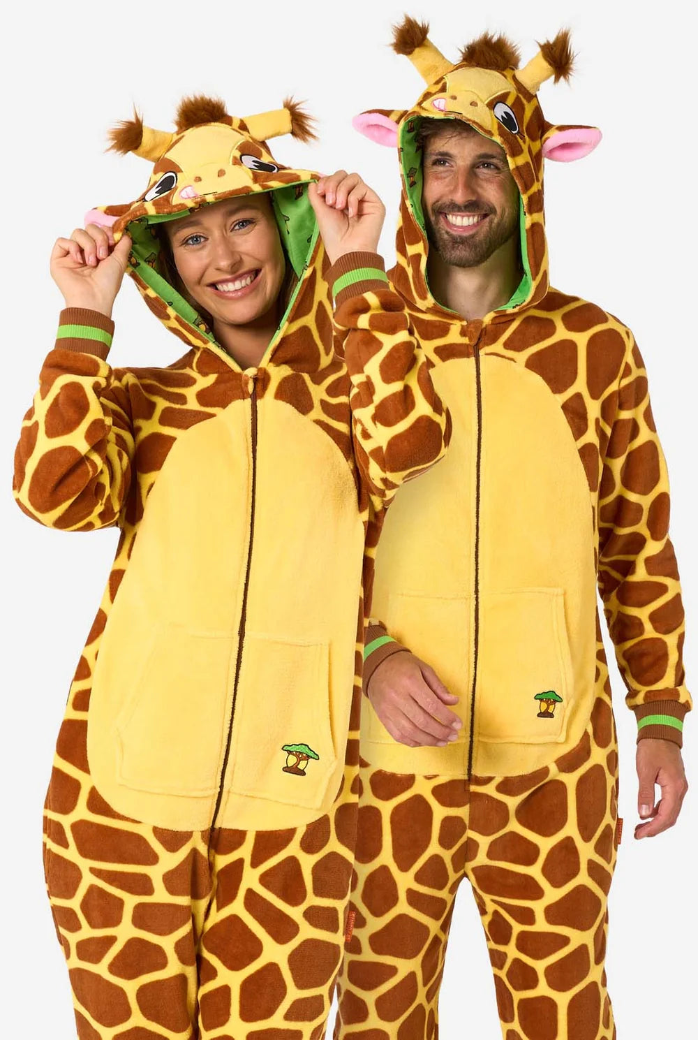 Adult Giraffe Onesie, Size Large