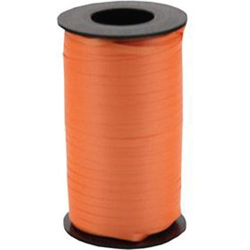 Orange Curling Ribbon