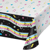 Paper Birthday Beats Table Cover