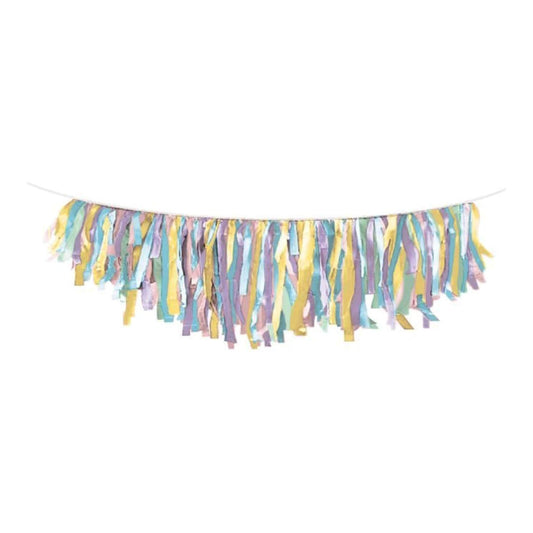 Pastel Fringe Garland