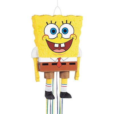Pinata - Pull, Yellow, Spongebob Squarepants