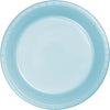 Plate 10" Plastic 20 Count Pastel Blue