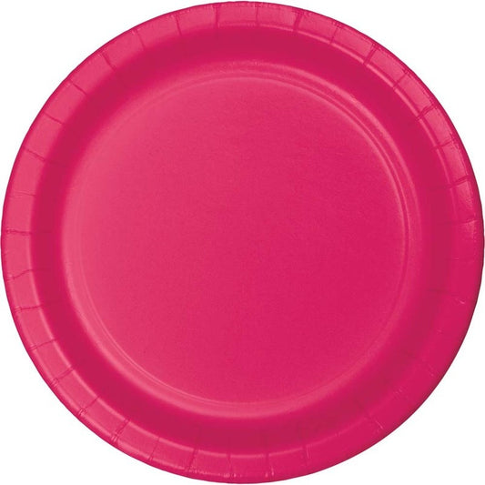 Plate 10" Sturdy Style 24 Count Hot Magenta