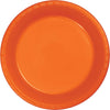 Plates 10", Plastic, 20 Count – Sunkissed Orange