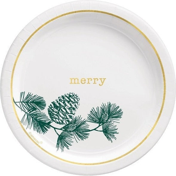 Plate, 7" Calm And Bright Round