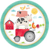 Barnyard Birthday Plate 10 1/2"