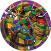 Plates - TMNT Mutant Mayhem, 7", 8 Count