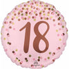 Pretty in Pink 18th Birthday 18" Foil