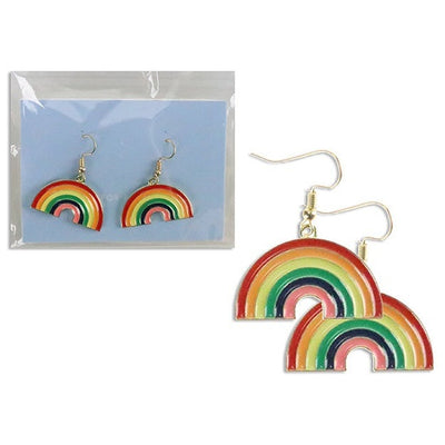 Pride Enamel Rainbow Earrings