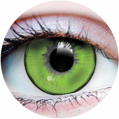 Primal Lizard King - Green Colored Contact Lenses
