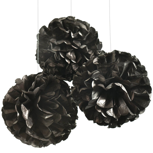 Puffy Decoration - Black