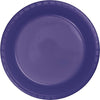 Purple Plastic 7" Plates 20CT