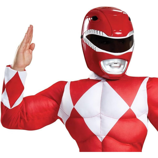 Red Ranger Classic Muscle Child Costume