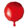 Red Round Foil Balloon 18"