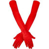 Red Satin Gloves