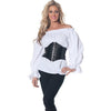 Renaissance Long Sleeve White Blouse