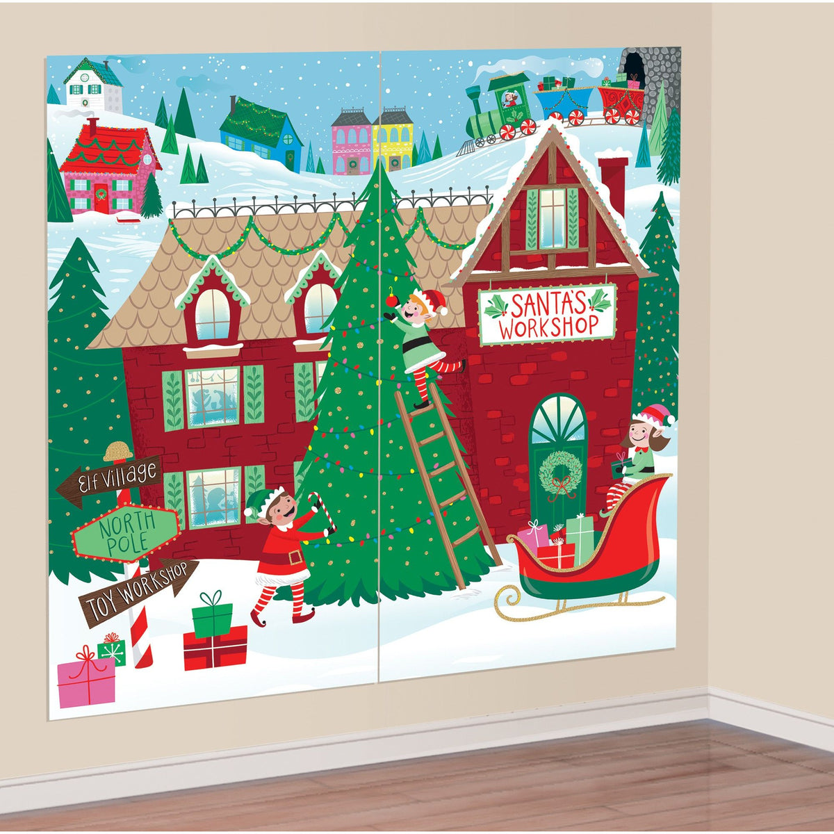 Santa's Workshop Scene Setters Add On