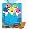 Scene Setter - Baby Shark, 59" x 65"