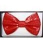 Sequin Red Bowtie