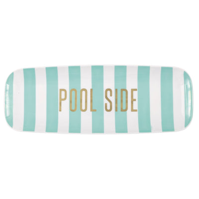 Serving Tray - Plastic, Poolside Summer