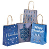 Set of 4 Hanukkah Kraft Bags