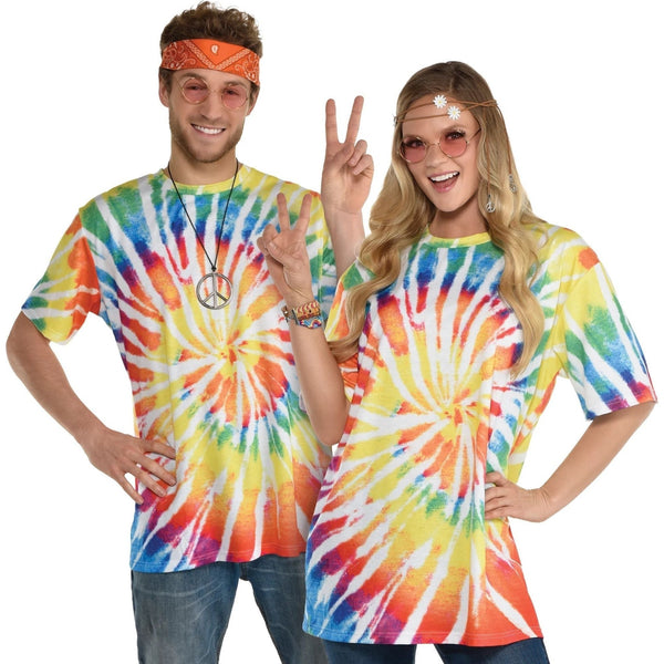 Shirt - Tie Dye 60's, Unisex, Adult, Small / Medium