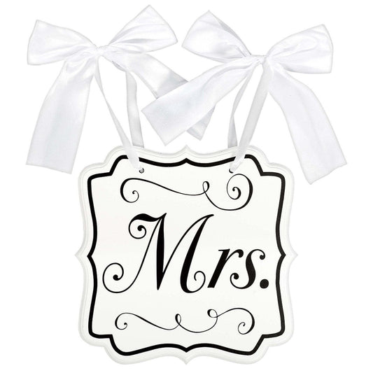 Sign - Mdf Chair Sign Mrs