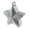 Silver Glitter Star Balloon Weight