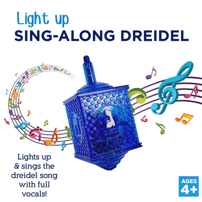 Singing Dreidel - Lights Up & Sings "The Dreidel Song"!