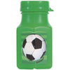 Soccer Mini Bubble Bottles