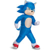Sonic Inflatable Kids Costume, Official Sonic Move 3 Inflating Costume with Fan, One Size Child
