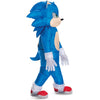Sonic Inflatable Kids Costume, Official Sonic Move 3 Inflating Costume with Fan, One Size Child