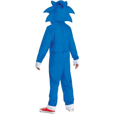 Sonic the Hedgehog Costume, Official Sonic Movie Costume and Headpiece, Kids