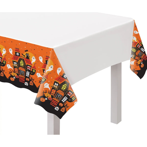 Spooky Friends Plastic Tablecover