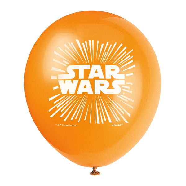 Star Wars Classic 12" Latex Balloons, 8 Count