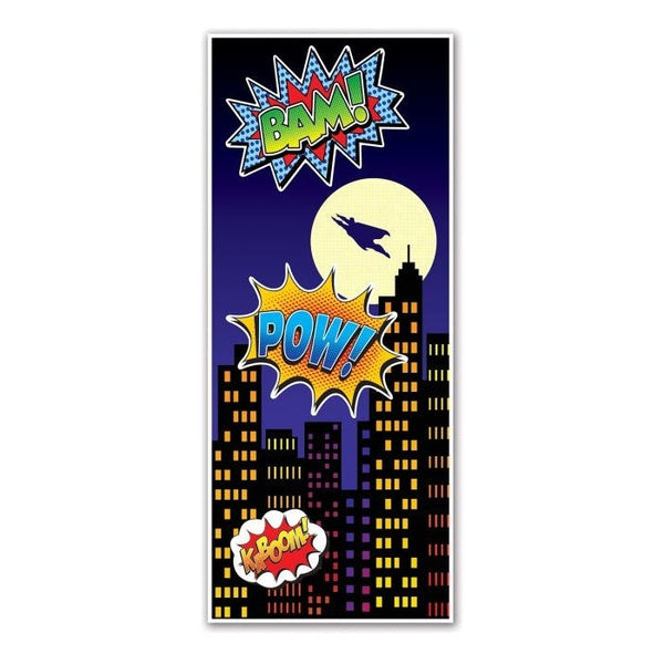 Super Hero Door Cover