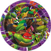 TMNT Mutant Mayhem 9" Plates, 8 Count