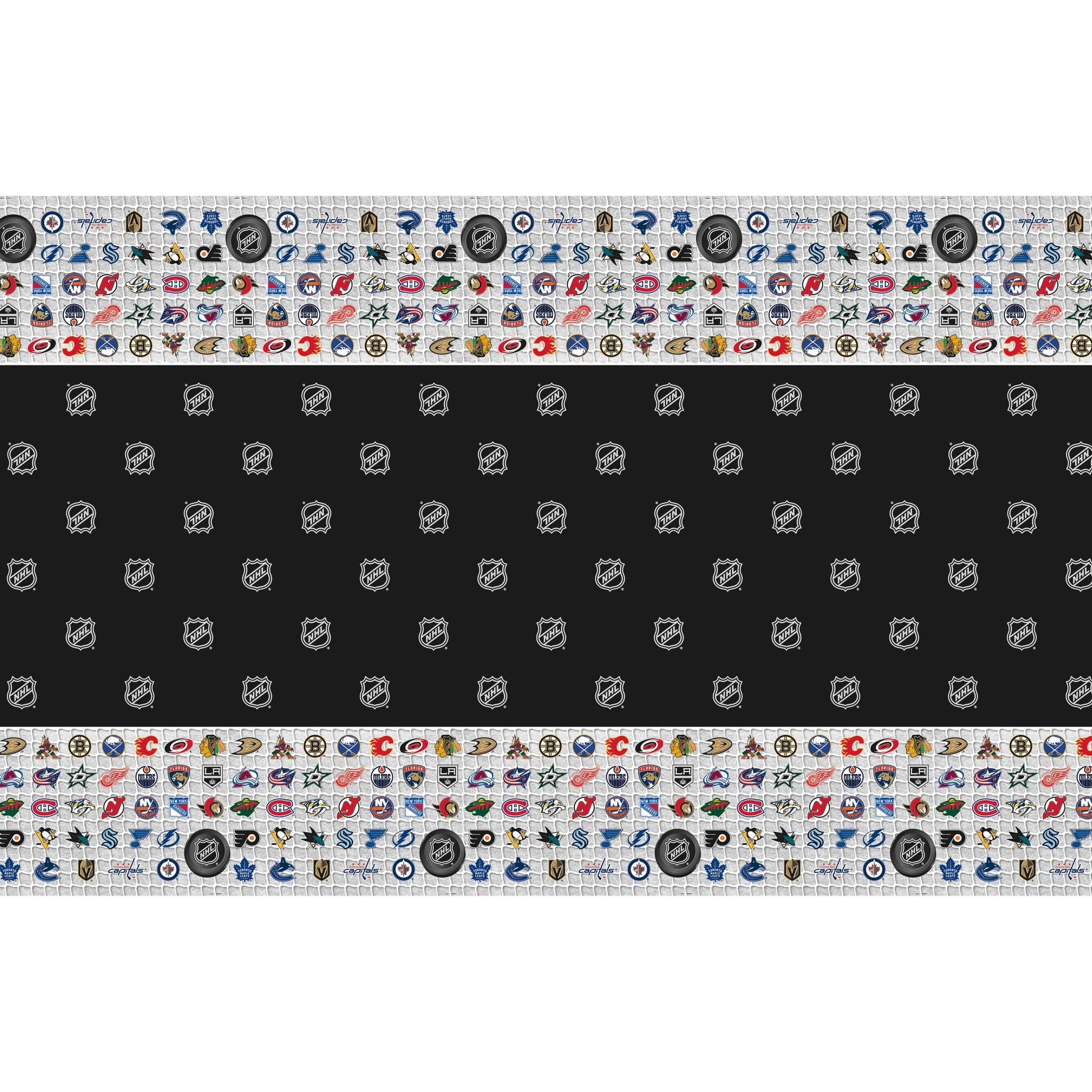 Table Cover - NHL, Plastic, 54 x 84"