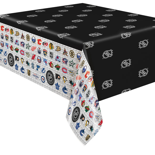 Table Cover - NHL, Plastic, 54 x 84"