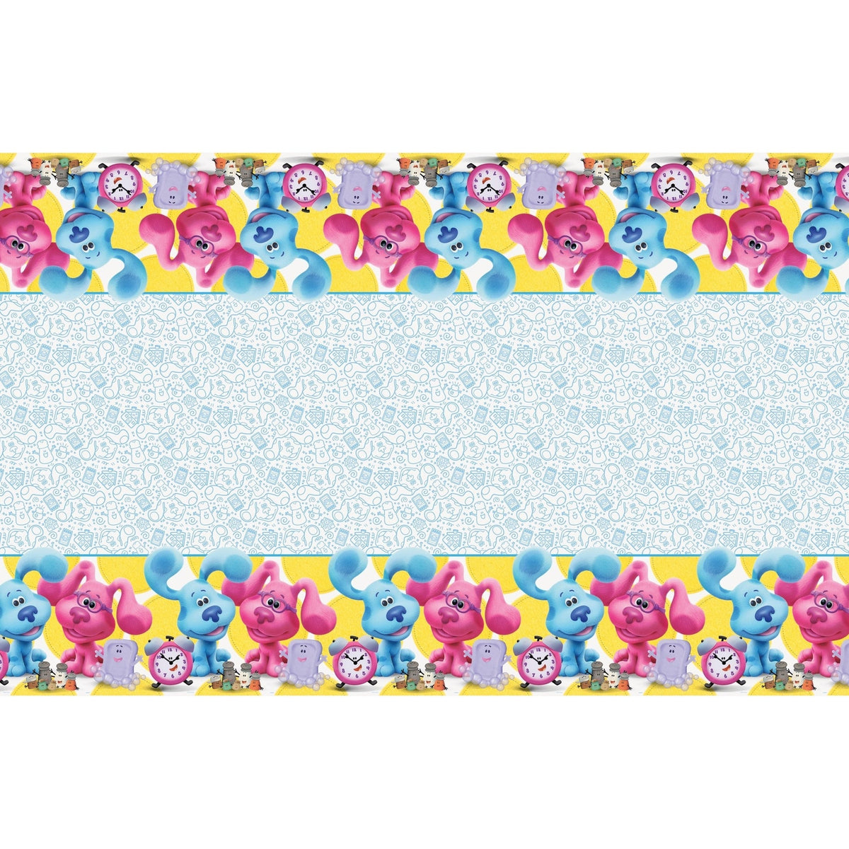 Table Cover - Plastic, Blues Clues, 54" x 84"