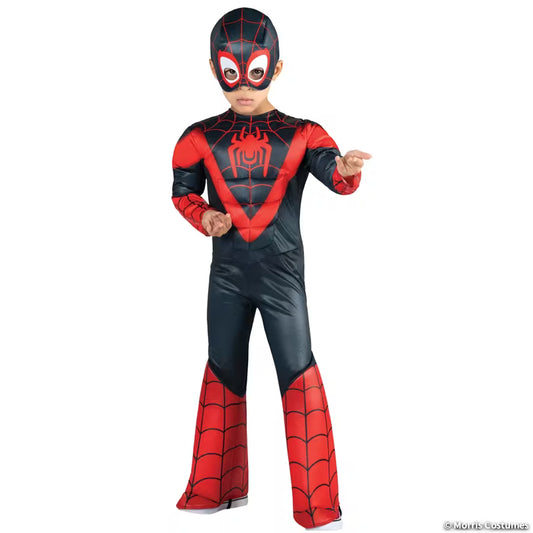Spider-Man Miles Morales Toddler Costume, Size 3T-4T