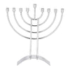 Traditional Steel Menorah
