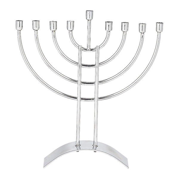 Traditional Steel Menorah